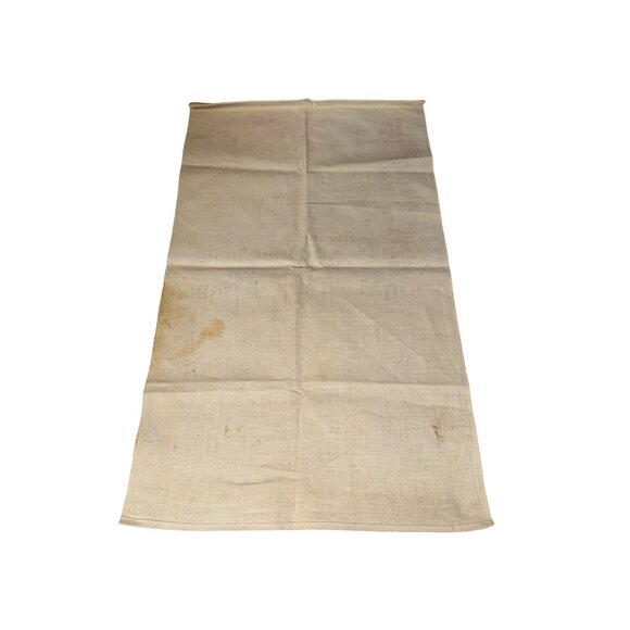 Vintage 1967 Cloth Wall Hanging Calendar Bless this House Oh Lord - Picture 7 of 7